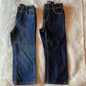 (2) NWT - Old Navy 2T straight fit jeans